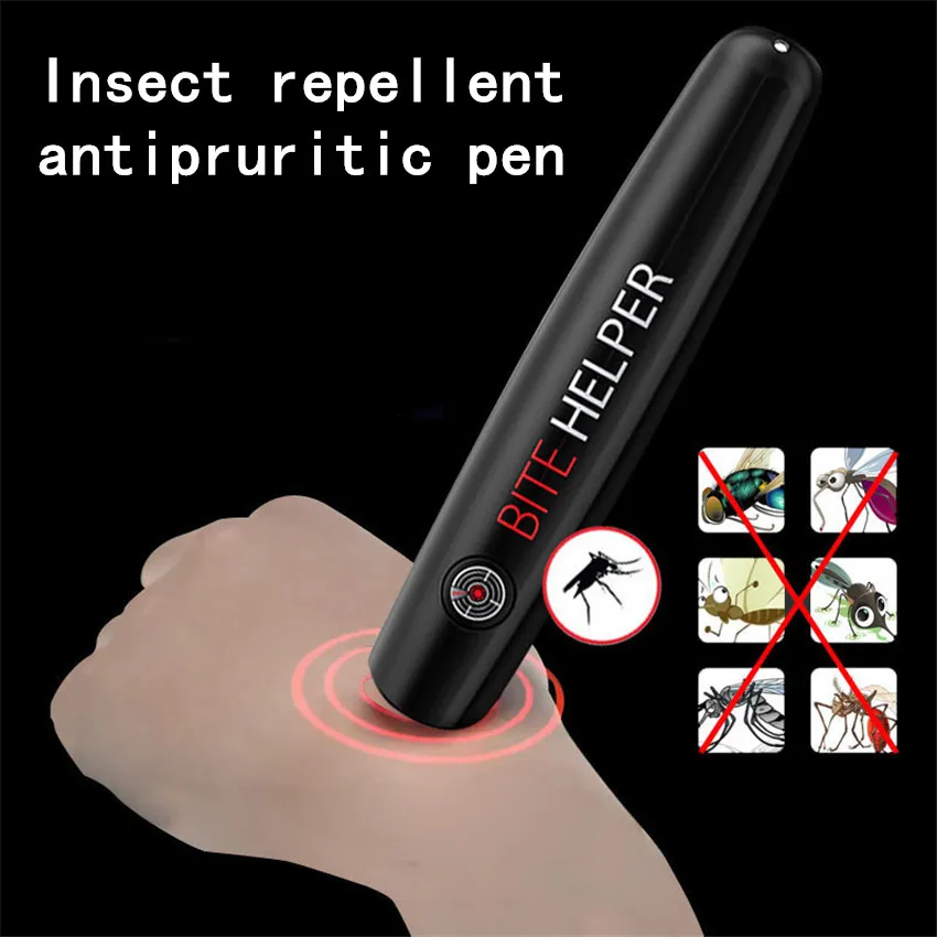 

Mosquito Repellent Anti-itch Artifact Pen Anti-mosquito bites and anti-itch heating Touch Pen Adults children home bite helper