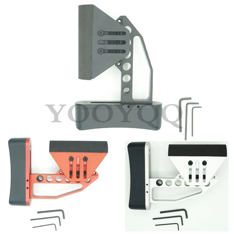 XLR STOCK Metal CNC M4 прочная буферная трубка для спинки наружной съемки AR Регулируемая