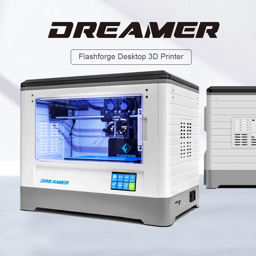 Flashforge Dreamer 3D Printer Dual Color Print 230*150*140 mm WiFi Fully Enclosed Chamber 3d Printer DIY Kit