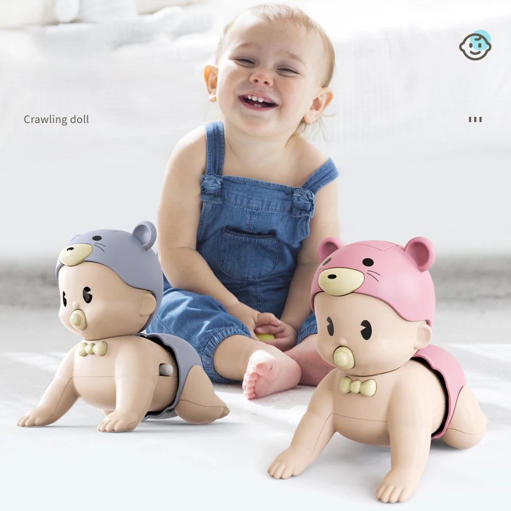 

Baby Toddler Toys Fun Cute Climbing Early Education Puzzle Electric Learning Crawling Doll Can Sound Walk Birthday Gifts Toys