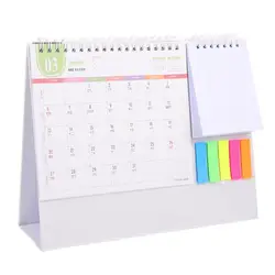 Calendrier 2022 créatif de bureau, 1 pièce, calendrier mensuel (couleurs assorties) 
