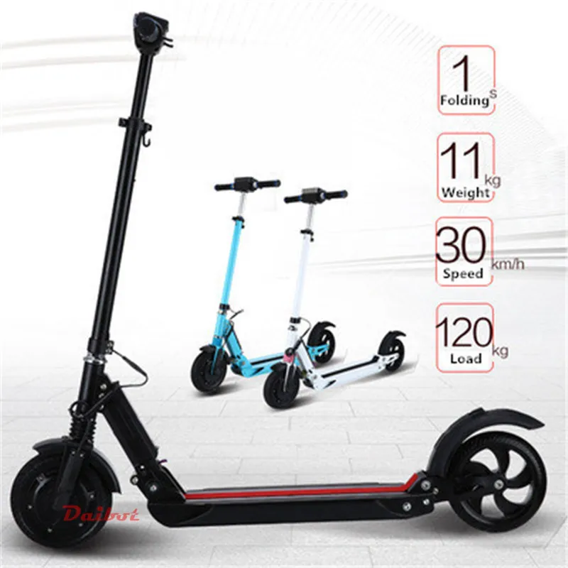 Daibot Electric Scooter For Adults Two Wheel Electric Scooters 8 Inch 36V Double Suspension Folding Electric Skateboard Scooter  (18)