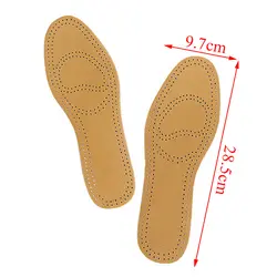 Одна пара дышащей обуви из искусственной кожи; стельки; впитывающие пот; Сменные стельки; Ультратонкие стельки