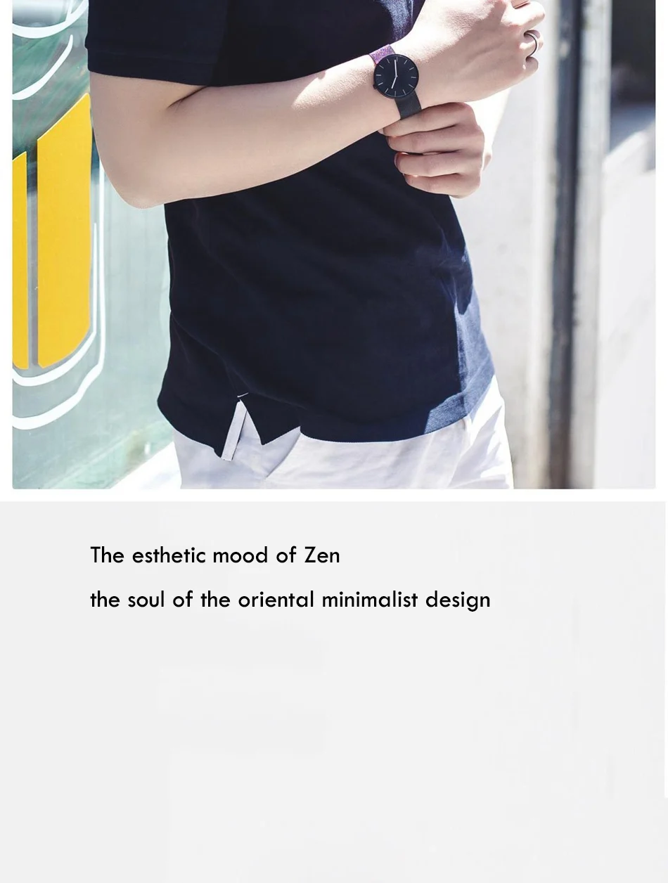 Xiaomi TwentySeventeen Stainless Quartz Couple Wristwatch Men Women Watch Waterproof Steel Strap Bracelet 3ATM Gift For Lover (3)