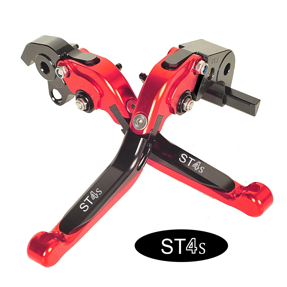 

14 Color CNC Aluminum Motorcycle Foldable Lever Motobike Brake Clutch Levers Case for Ducati ST4 ST4S ABS 1999-2002
