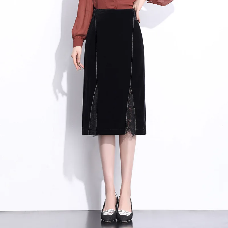 

Very Fairy of Non-mainstream Skirt 2020 New Style Early Spring Belly Covering Slimming High-waisted Western Style Fashion Korean