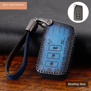 

Leather key Covers Accessories For Lexus ES GX LX RC 200 250 350 LS Silicone Car Remote Key Cover Shell Sticker Car Styling