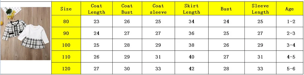 Коллекция года, модные комплекты одежды для маленьких девочек пальто в клетку с длинными рукавами для дня рождения Топы+ платье, 2 предмета, вечерние, теплые наряды, От 1 до 6 лет