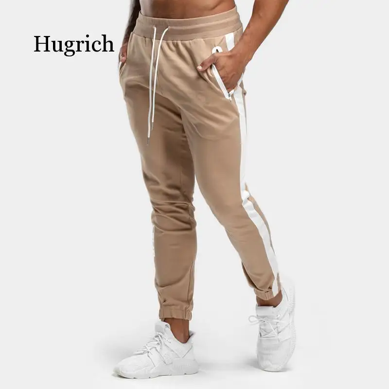 New Mens Trackpants Casual Pants Joggers Sweatpants Cotton Skinny Trousers Male Gyms Fitness Workout Sportswear Pencil Pants