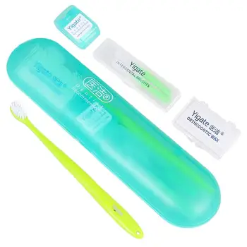 

1Set Orthodontic Teeth Slit Brush Dental Floss Orthodontic Wax Toothbrush (Green)
