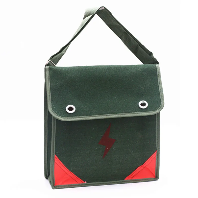 

Multi-function Electrician Tool Bag Resistant Canvas One Shoulder Bag Practical Large High Quality Hardware Tool Storage Bag
