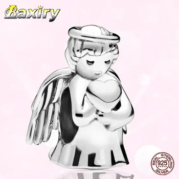 

Luxury Charms Bracelet DIY 100% 925 Sterling Silver Beads Fit Charms Silver 925 Original Christmas Gift Women Jewelry Making
