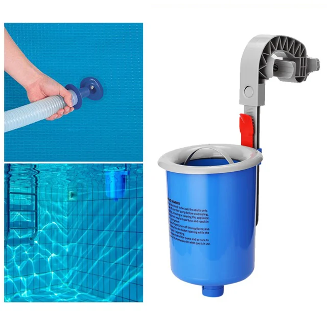Úszómedence Automatikus Skimmer Felszíni Úszó Törmelék Tisztító Szakember A Medencék Tisztításához - Image 4