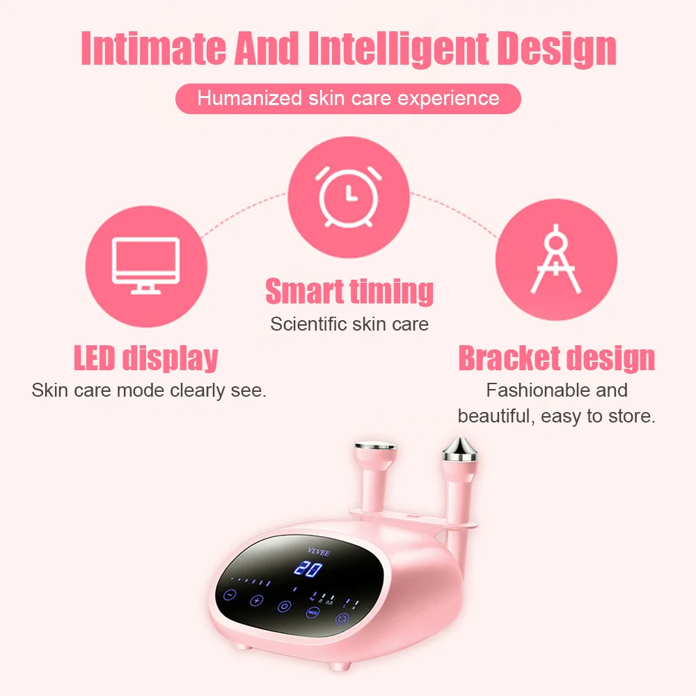 Ultrasonic Face Lifting Beauty Machine Anti-aging Wrinkle Removal Viration Facial Massage Apparatus for Body Face Eye Skin Care