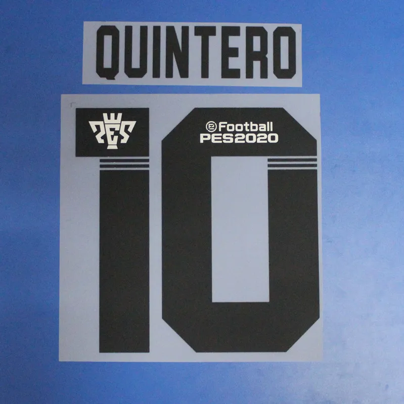 

2018 2019 2020 G.MARTINEZ 10 QUINTERO 8 number for River Plate Hot stamping patches badges