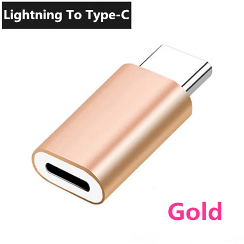 

Portable Apple Lightning Port Connector Converter Cable Adapter Of The Female Interface To The Male Interface USB Type-C