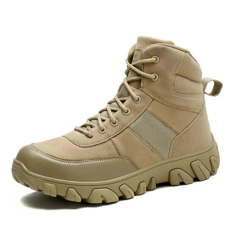 

Men Boots Winter Autumn Quality Special Force Tactical Desert Combat Ankle Boots Army Work Shoes Military Snow Boots Y867