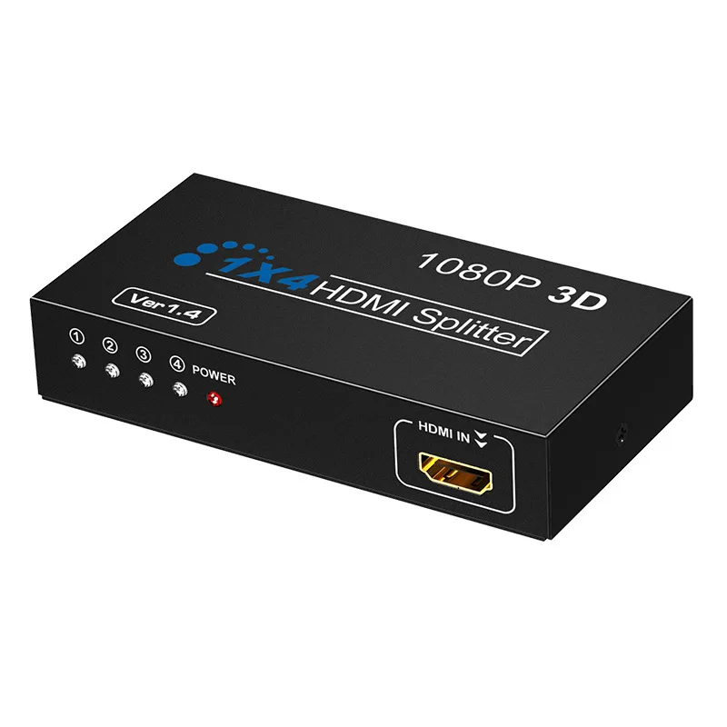 HDMI сплиттер один точечный четыре 1 4 EP чип доступный сплиттер|Коннекторы и