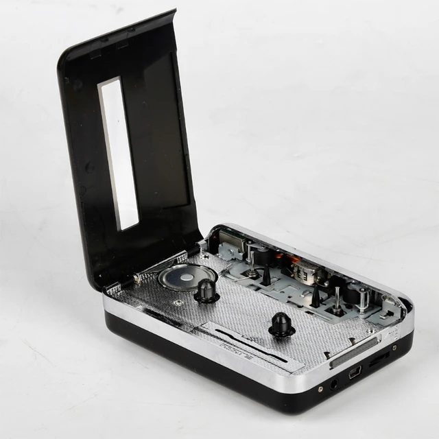 Lecteur Cassette Portable, enregistreur Cassette au Format Mp3, coque  entièrement transparente, Port USB/type-c - AliExpress