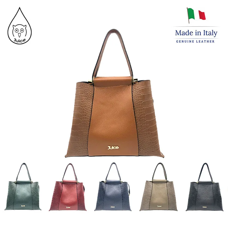 

JUICE 2020 Spring,made in Italy, Genuine leather Bag, women bagï¼ŒWomen handbagï¼Œaddition long shoulder strapï¼Œ112217