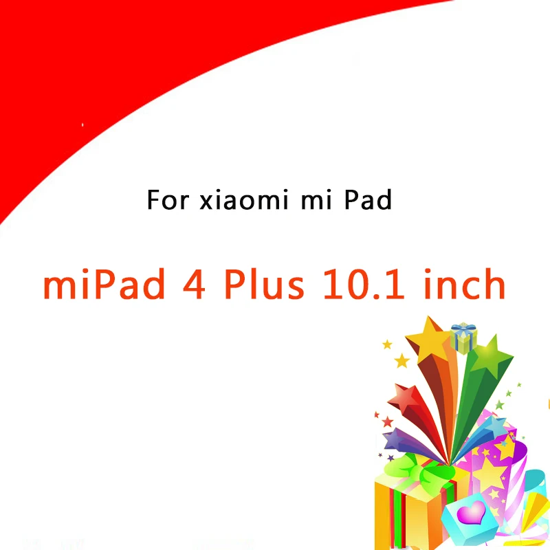 For tablet 4 plus Чехол из закаленного стекла для Xiaomi mi Pad 1 2 3 7,9/для Xiaomi mi Pad 4 8,0 4 Plus 10,1 Pad Tablet Case Защита экрана - Цвет: For tablet 4 plus