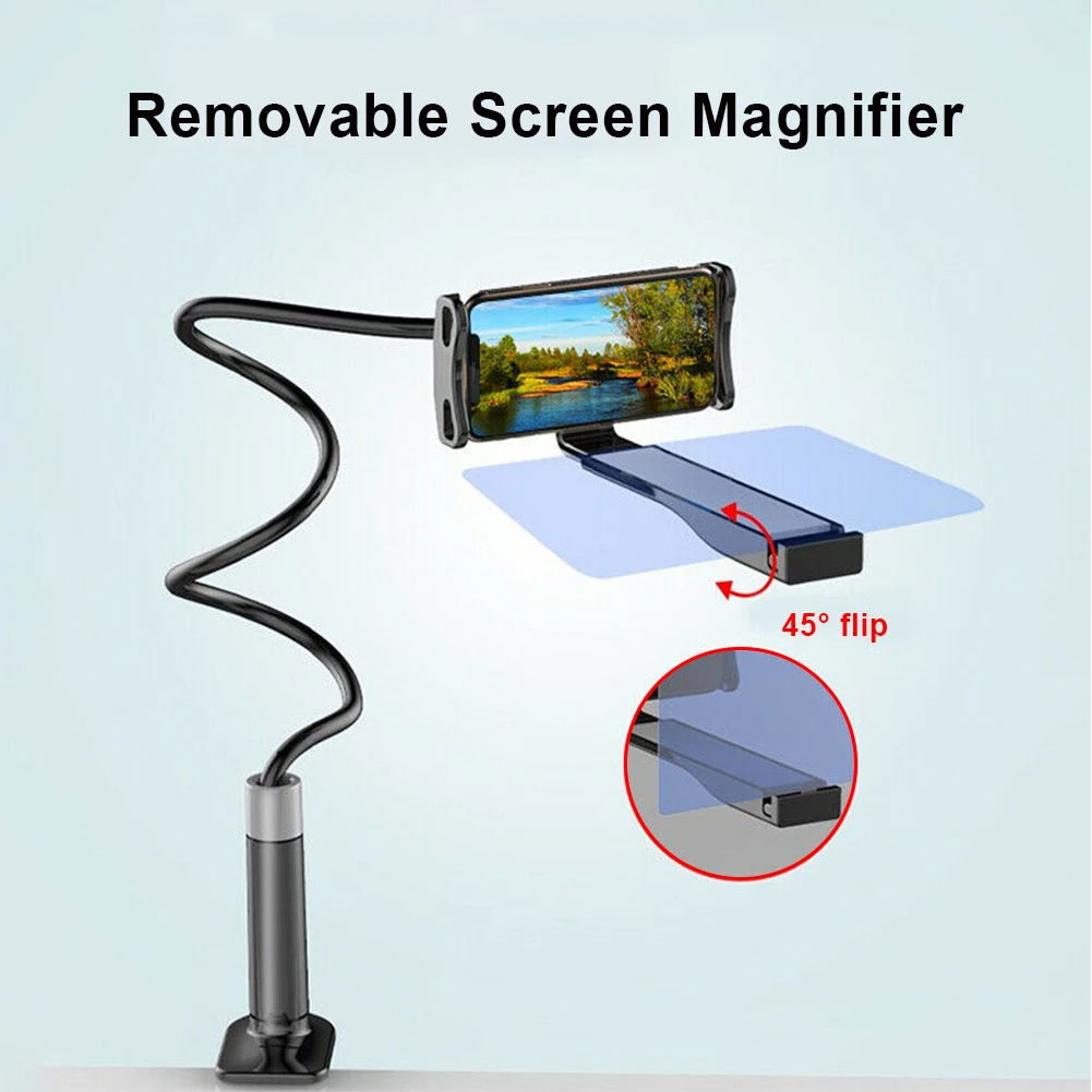  8 Inch/12 Inch Mobile Phone Amplifier 3D Screen HD Amplifier Mobile Phone Screen Lazy Bracket Adjus