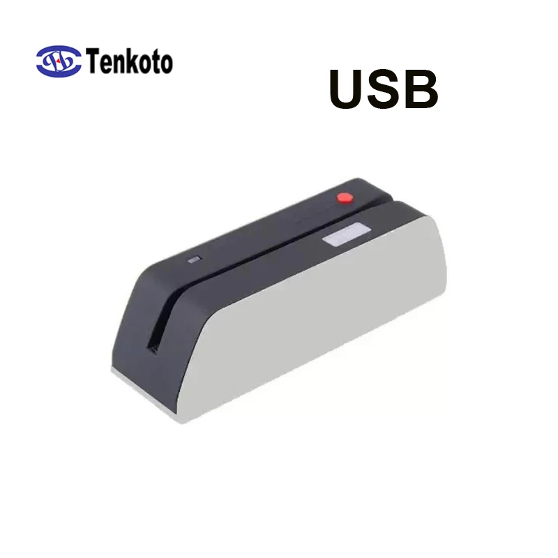 Bluetooth считыватель карт с магнитной полосой писатель кодировщик LoCo HiCo 3 Track Magstripe карты USB считывающая машина - Цвет: USB Only