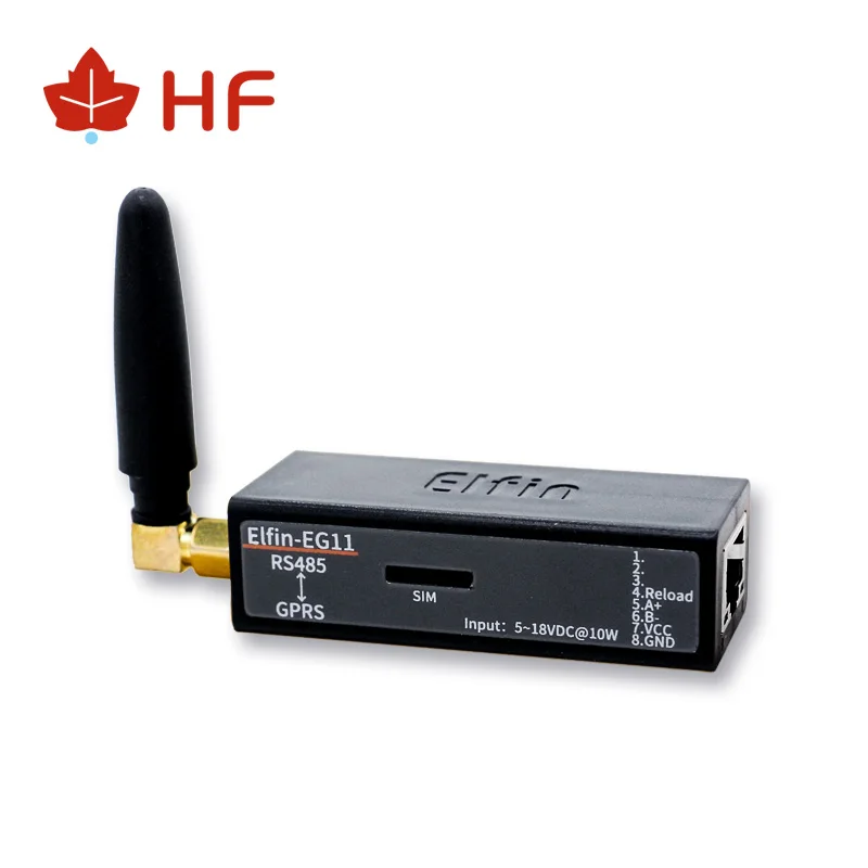 HF Elfin EG11 устройство последовательного порта подключается к сети Modbus TPC IP Функция