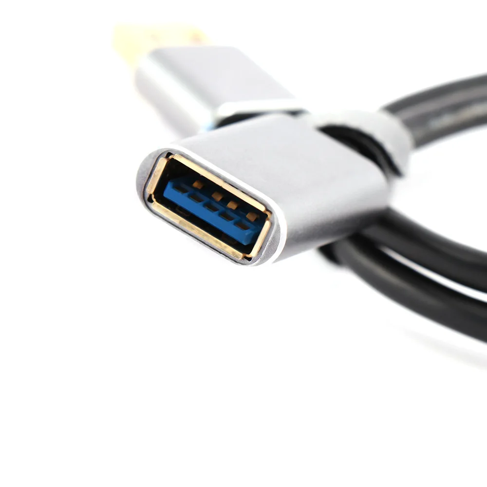 0,5 м/1 м/1,5 м штекер к женскому USB 3,0 зарядка с синхронизацией данных кабель USB расширитель расширение провода кабели для передачи данных для компьютера телефона
