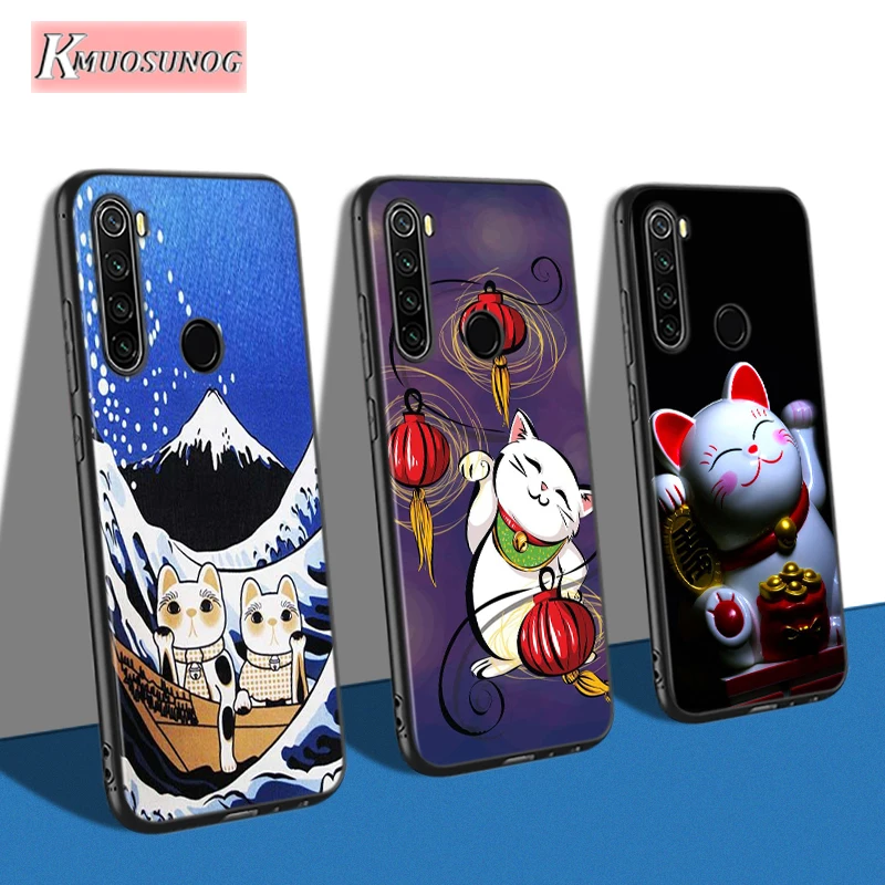 

Festival Lucky Cat for Xiaomi Redmi Note 8T 8 7 6 Pro Back Shell for Redmi Note 5 Pro 5A 4 4X Phone Case