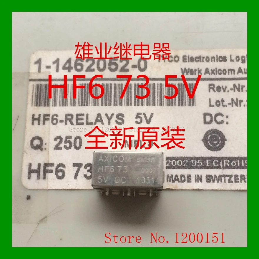 

HF6 73 HF6-RELAYS AXICOM 5V