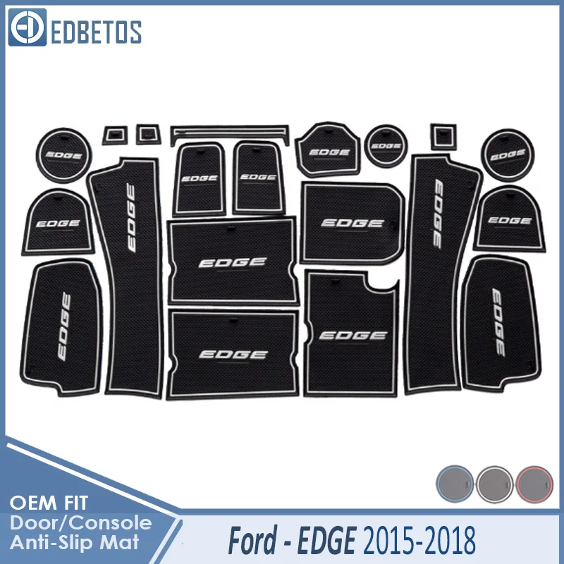 Противогрязная Накладка для Ford EDGE Endura второго поколения аксессуары для двери паз слот для ворот противоскользящая подставка