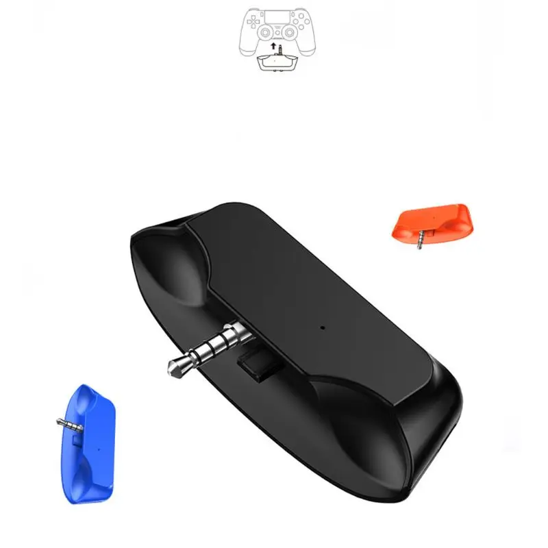 Беспроводной Bluetooth 5,0 адаптер для PS4 вспомогательный аудиоресивер с громкой связью Быстрая Зарядка адаптер конвертер для Bluetooth наушников