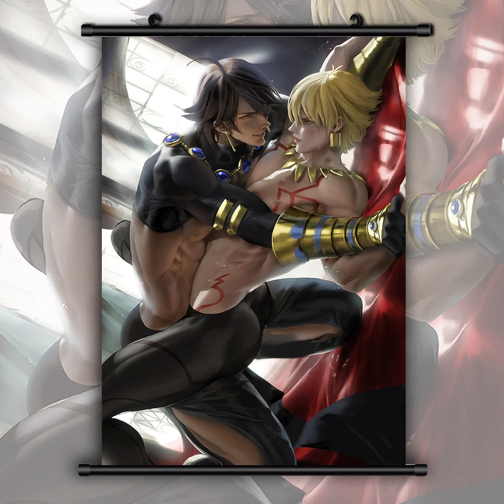 FGO Fate Grand Order ozymantodos Gilgamesh Аниме Манга настенный плакат | Дом и сад