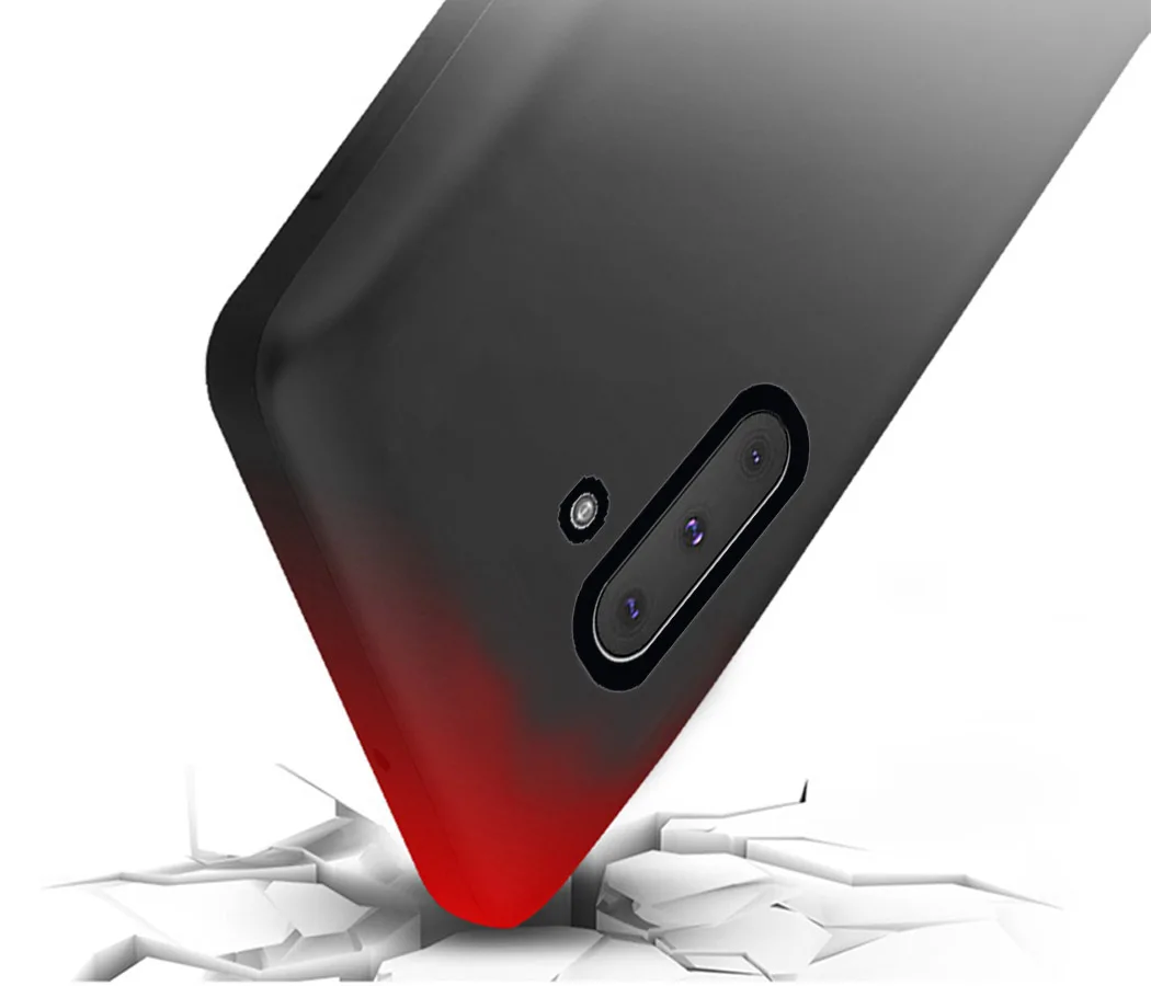 5000/6000mAh ударопрочный аккумулятор зарядное устройство чехол для samsung Galaxy Note 10 Plus USB power Bank чехол Расширенный Кронштейн батареи Крышка