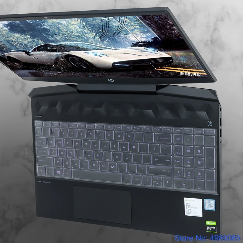 for HP Pavilion Gaming 15 15-ec0013ax 15-ec0022ax 15-dk0045tx 15-ec 15-dk series 15.6 inch Laptop Keyboard Cover Protector