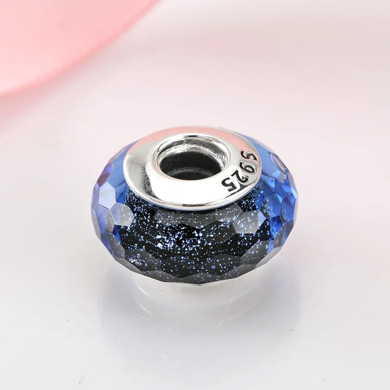 Новые европейские Красочные стеклянные бусины lampwork муранское стекло подвеска в форме шара Pandora для женщин/девочек DIY Браслеты и браслеты