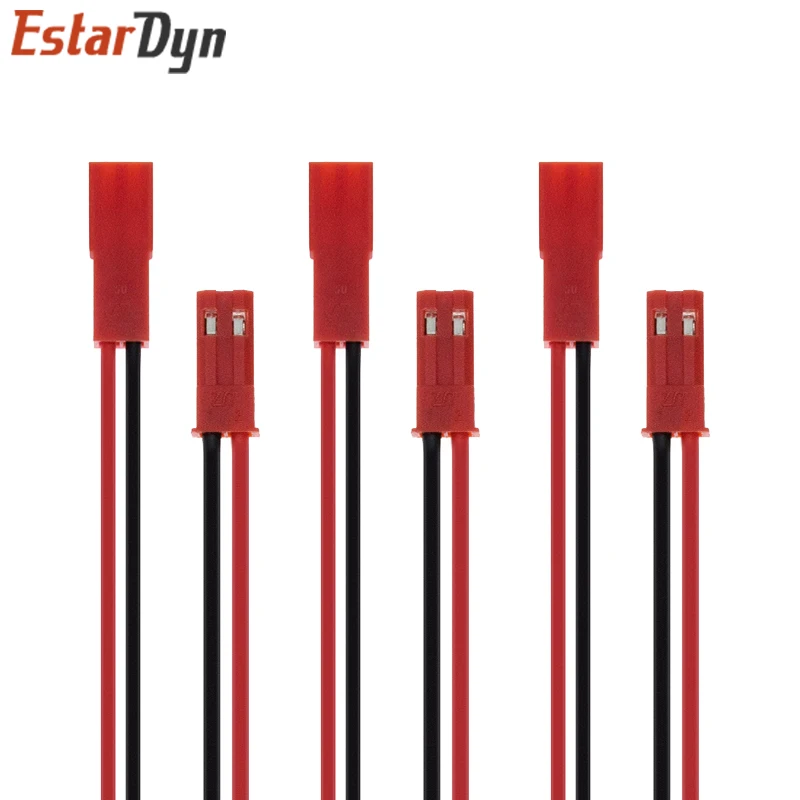 Empilement de câbles connecteur JST 150mm mâle+femelle, lot de 10 pour batterie RC