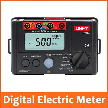 

Multi-function digital electric meter Electrical Insulation Tester UT526 Earth Resistance Meter+RCD Test Machi