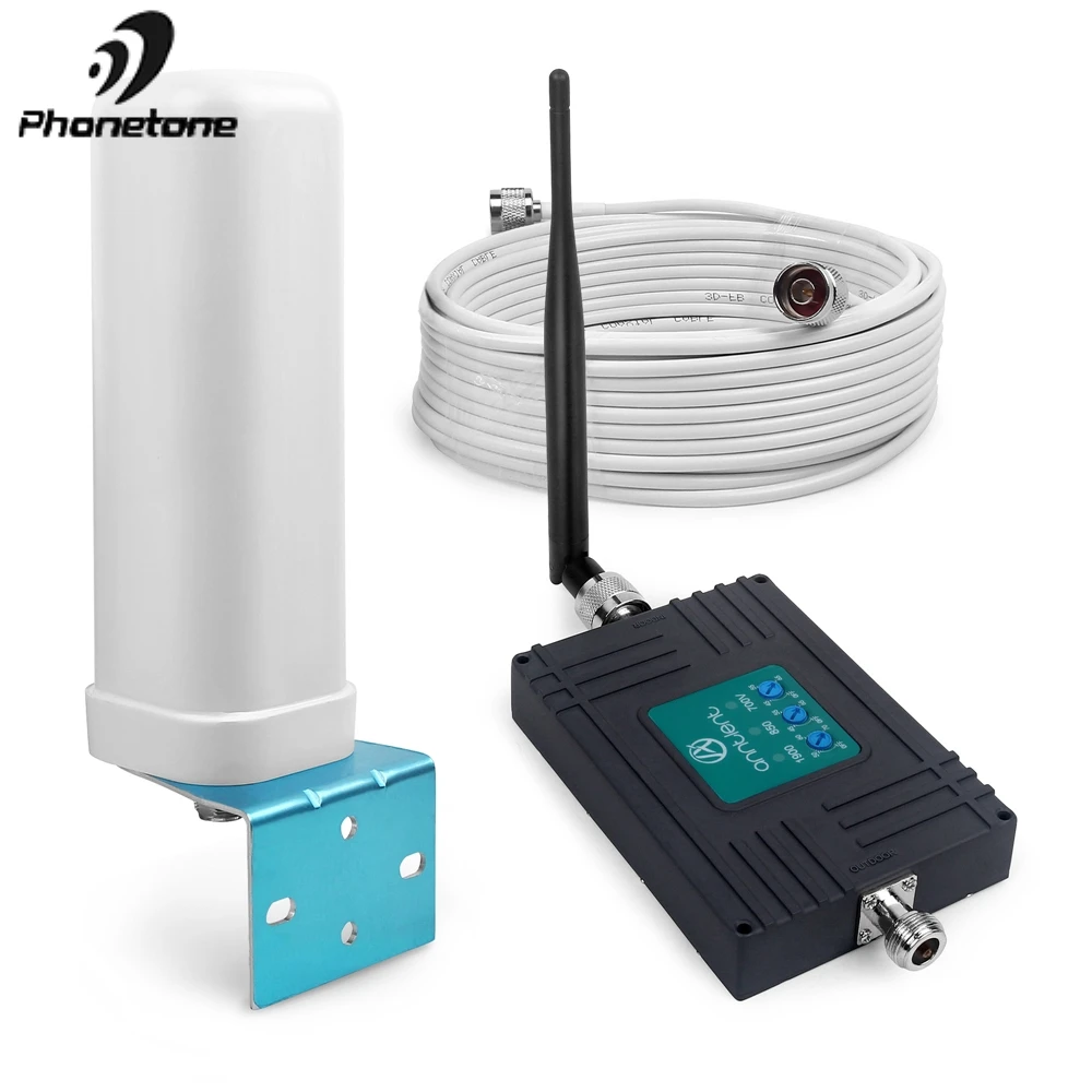 Cell Phone Signal Booster for US/CA 2G 3G 4G 850/1900/700MHz LTE Verizon Mobile Repeater Kit Band 5/2/13 Enhance Voice/Data 3g 4g lte 700mhz band 13 cell phone signal booster 70db home office cellular repeater kit amplifier