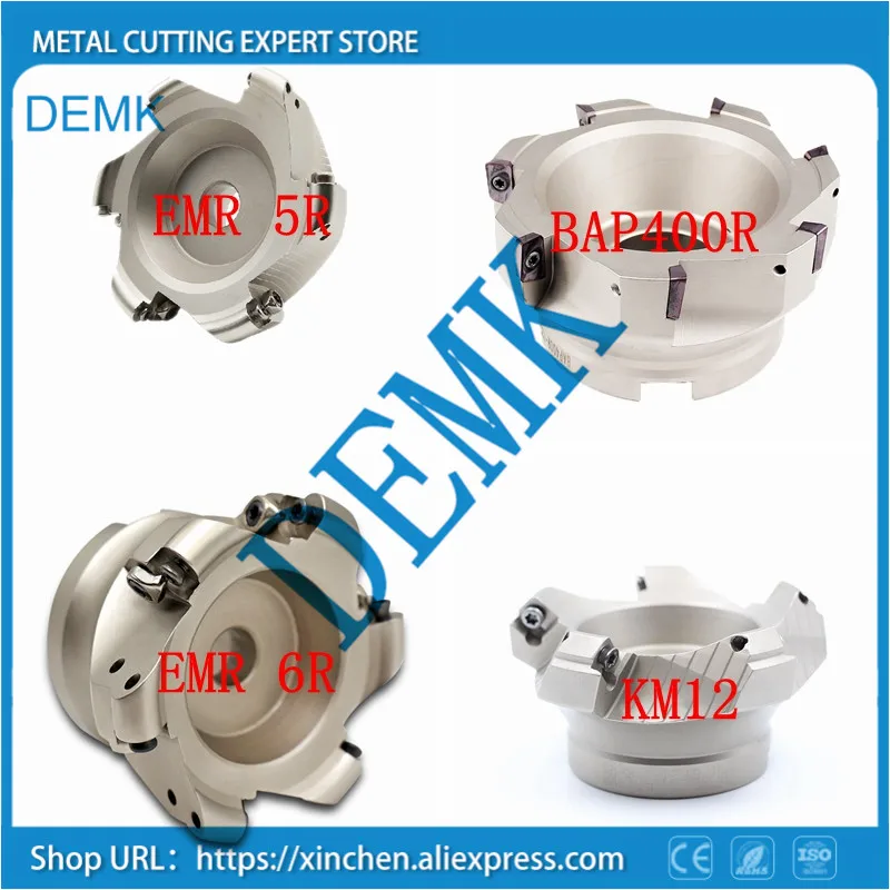 Фрезерный диск BAP400R KM12 EMR 5R EMRW 6R TRS 8R 160 - 40 6T 8T 125 мм фрезерный станок с ЧПУ |