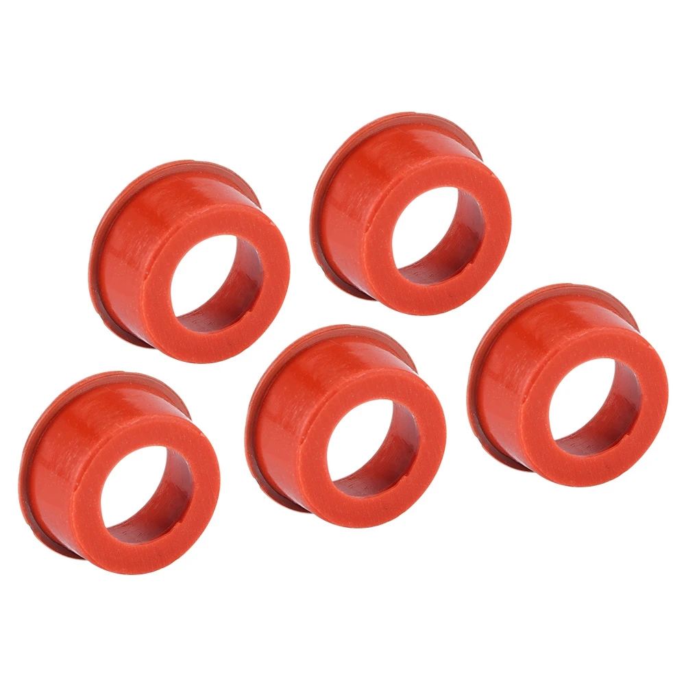 5Pcs Car Auto Front Engine Gasket Washer Rubber Red Fit for BMW M47 M57