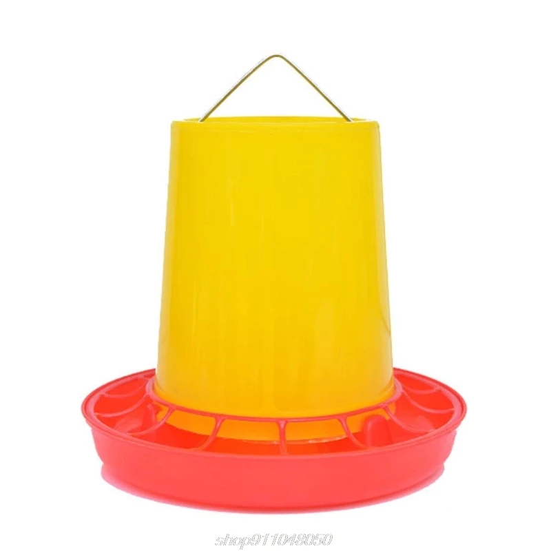 Cubo de alimentación de entrada en forma de V para aves de corral, bebedor y alimentador de aves de corral práctico para exteriores, dispensador y semillas de plástico N17 20, envío directo