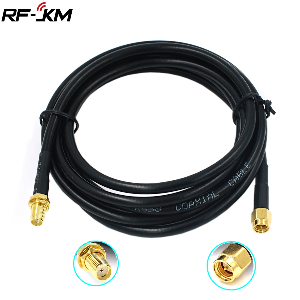 Low Loss Extension Antenna Cable SMA Male to Female RG58 50 ohm Coax | Обустройство дома