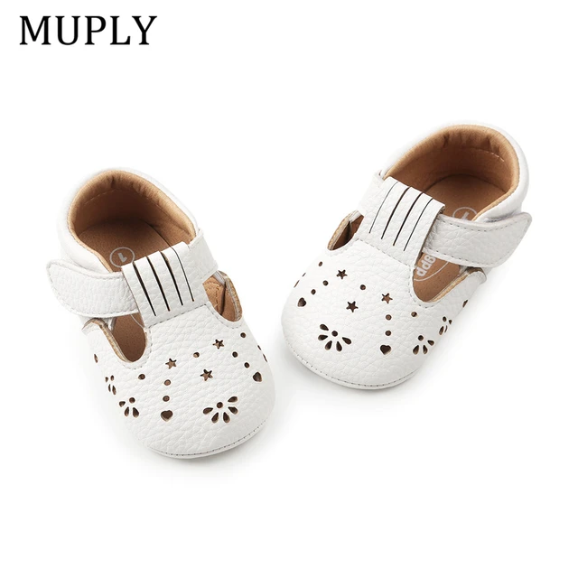 2022 New Baby Girls First Step Shoes Baby Moccasins Soft Bottom Rubber Non-slip Toddler First Walkers Baby Booties Girls Shoes 4