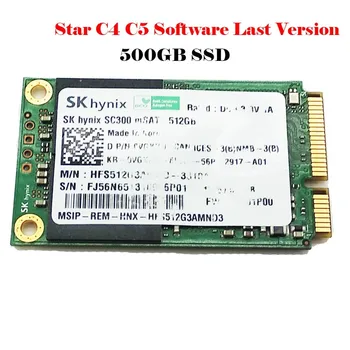 

RIOOAK Mini SSD MB SD Connect Compact Star C4 C5 Full Software Last Version 2019.09 Work For Tablet Only SSD 500G