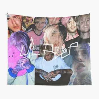 

Lil Peep Life In Images Xln Fashion Room Decor Pattern Tapestry Multicolored Mandala Printed Tapestry Indian Boho Wall Bedroom