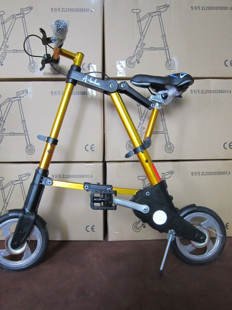 10-inch Deluxe Edition Bike Folding Bicycle Mini Bike Multifunction Folding Bicycle Mountain Bike