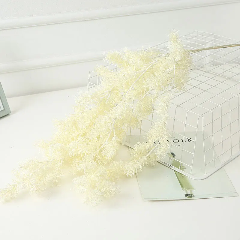 Романтический цветок сосна смога ветка искусственный премьер-цветка тумана украшения сосна декорации расположение кедра домашний Свадебный декор