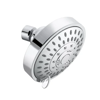

High Pressure Shower Head,5 Settings Showerhead with Adjustable Metal Swivel Ball Joint,Excellent Shower Experience Even At Low